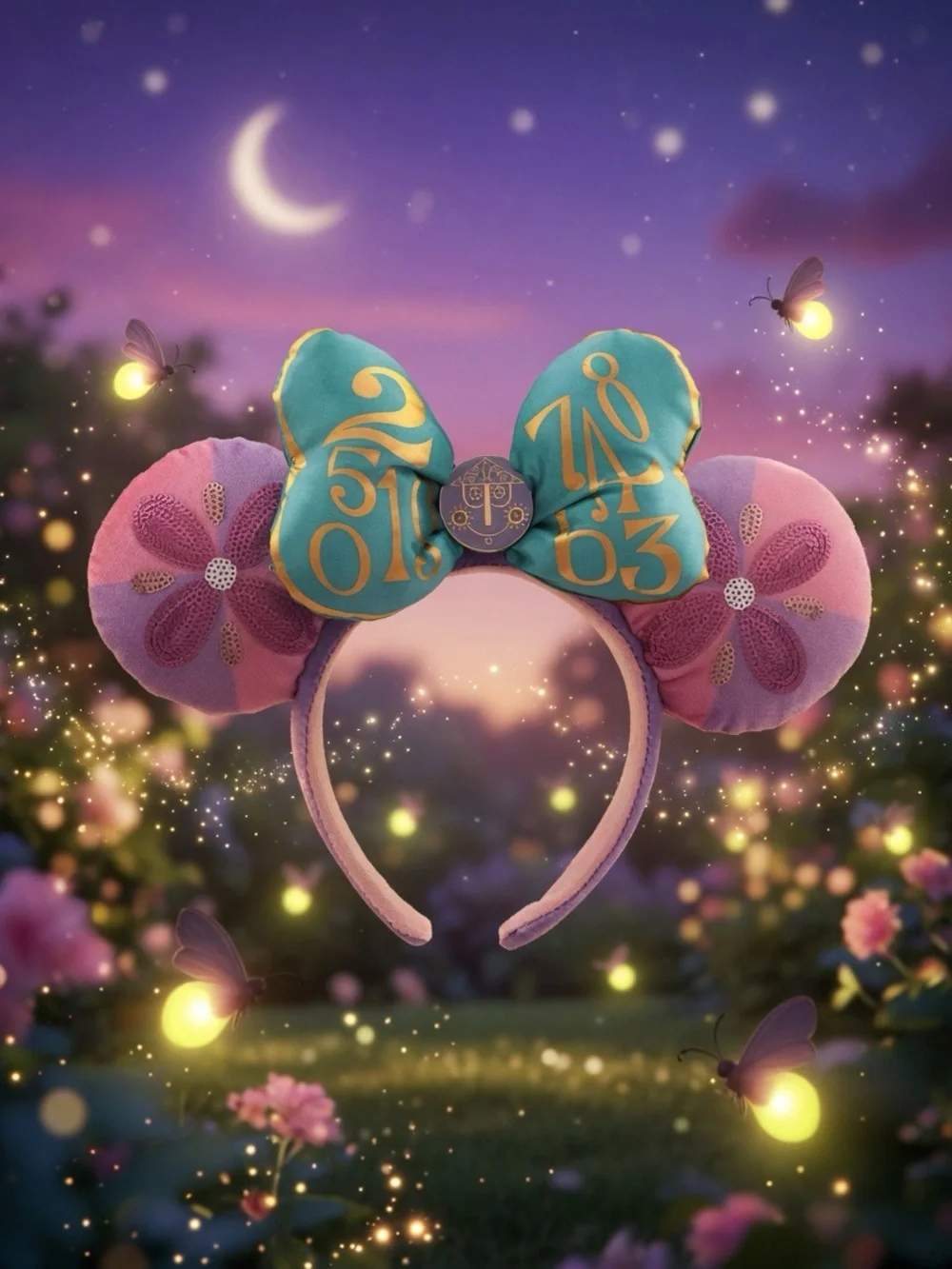 NWT Disney Minnie Mouse Ears The Main Attraction Series #4/12 It’s A Sma…